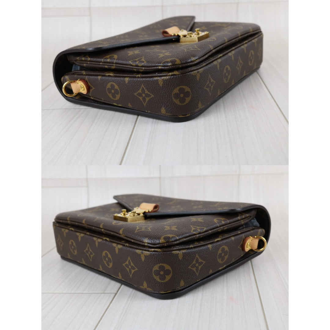 Include Entrupy Certificate of Authenticity｜Very Good ( Rank A) ｜LV Monogram Pichette Metis ShoulderBag  IC Chips Model｜X26100702