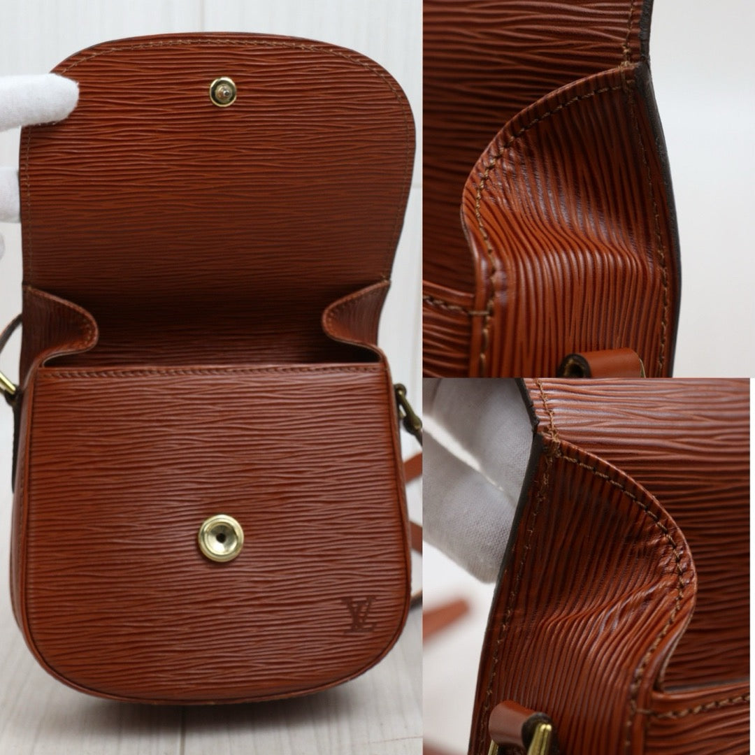 Good ( Rank AB)｜ LV Epi Saint Cloud PM Shoulder Bag Caramel｜V25102805