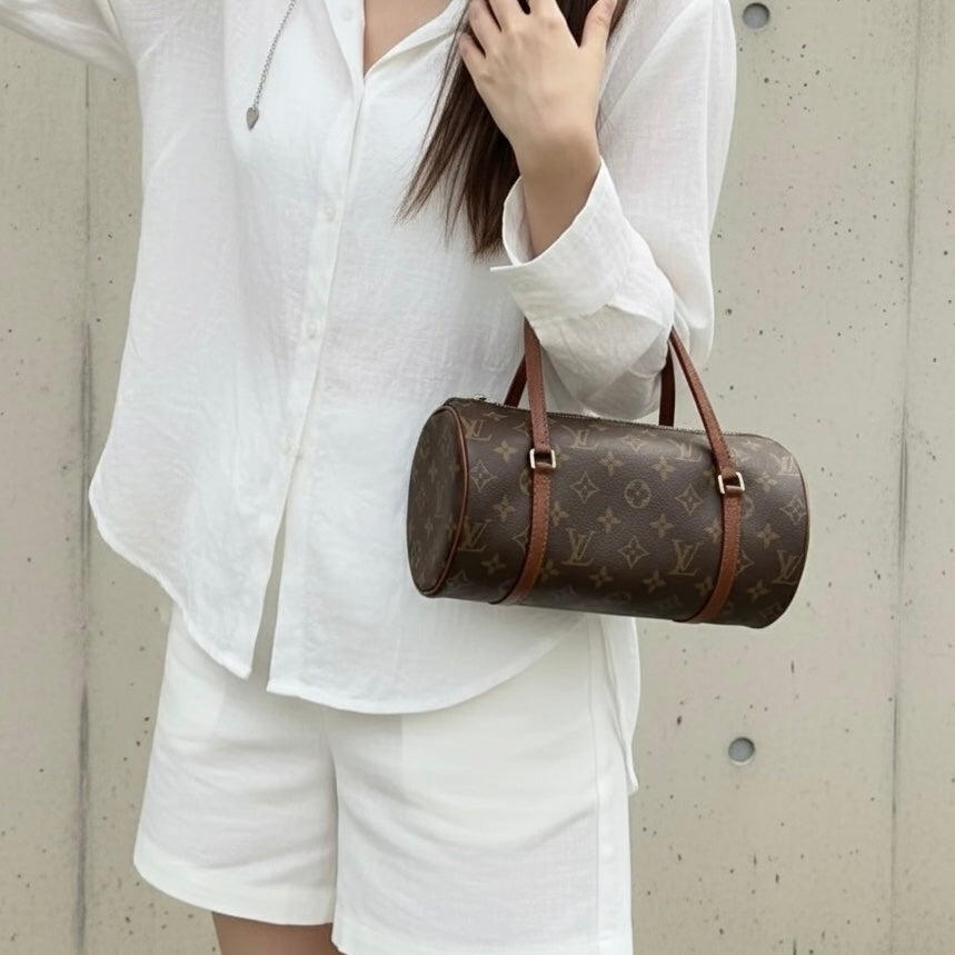 Include Entrupy Certificate of Authenticity｜Very Good ( Rank A)｜ Louis Vuitton Monogram Papillon 26 Handbag ｜26060901