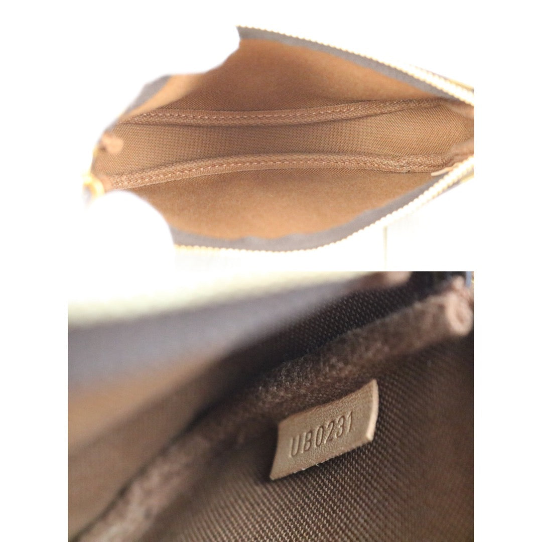 Include Entrupy Certificate of Authenticity｜Very Good ( Rank A) ｜ Louis Vuitton Monogram Mini Pochette Accessoire｜X26081808