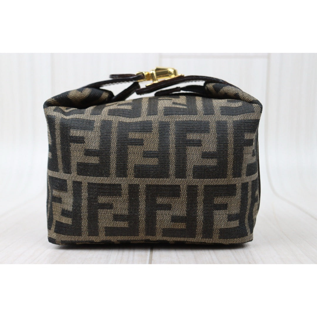 Good ( Rank AB) ｜ FENDI PM Zucca Handbag ｜24122625