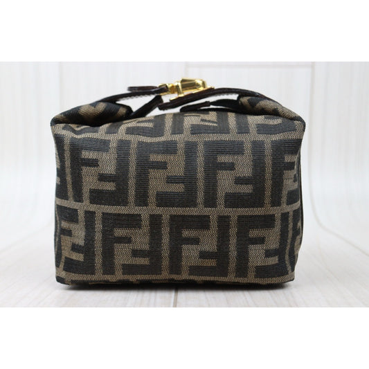 Good ( Rank AB) ｜ FENDI PM Zucca Handbag ｜24122625