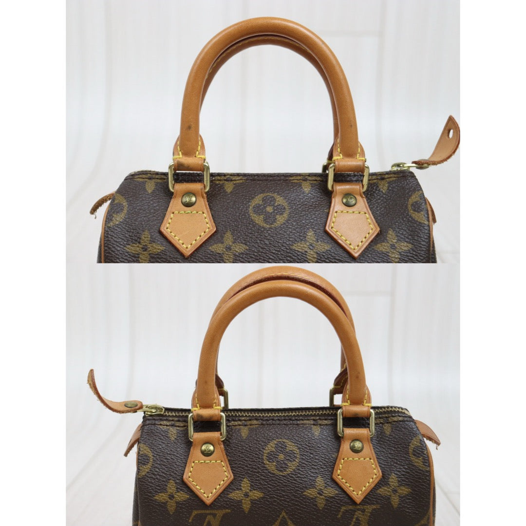 Good ( Rank AB)｜ LV Monogram Mini Speedy Handbag With Shoulderstrap｜25093003