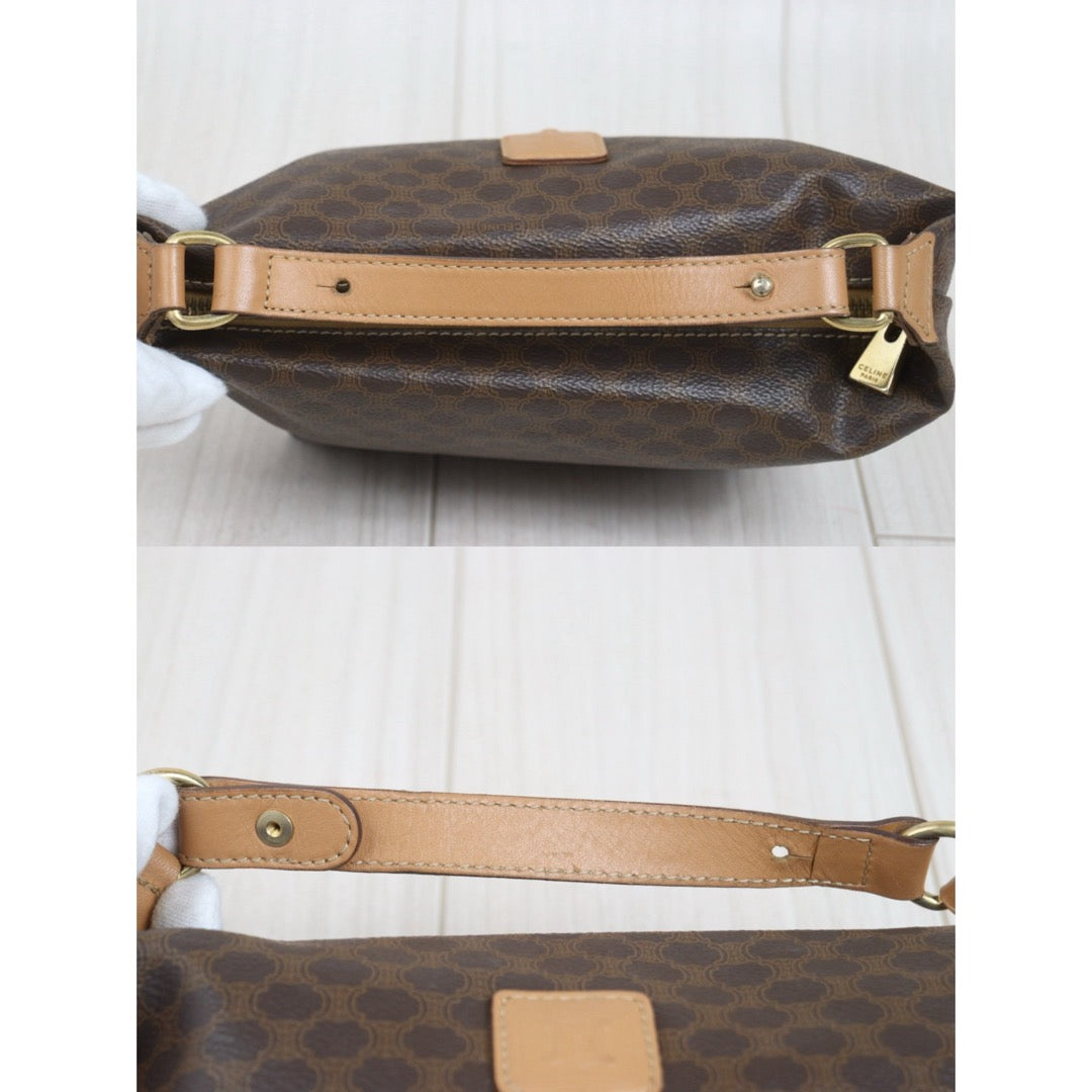 Include Entrupy Certificate of Authenticity｜Good ( Rank AB)｜ CELINE Vintage Macadam Hand Bag ｜26100802