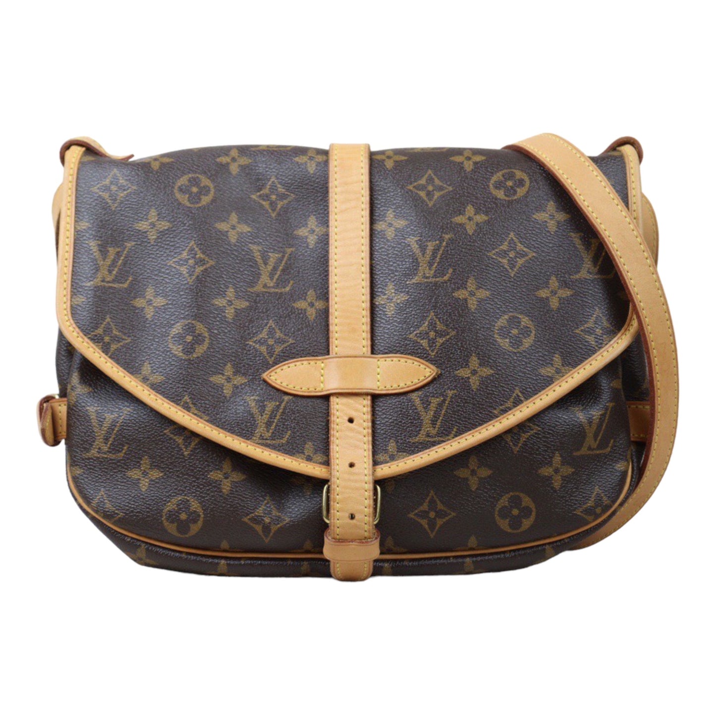 Rank AB ｜ LV Monogram Saumur 30 Shoulder Bag｜24070806