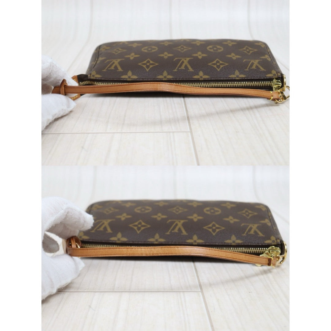 Include Entrupy Certificate of Authenticity｜Good ( Rank AB)｜Louis Vuitton Monogram Pochette Accessoires ｜26061204