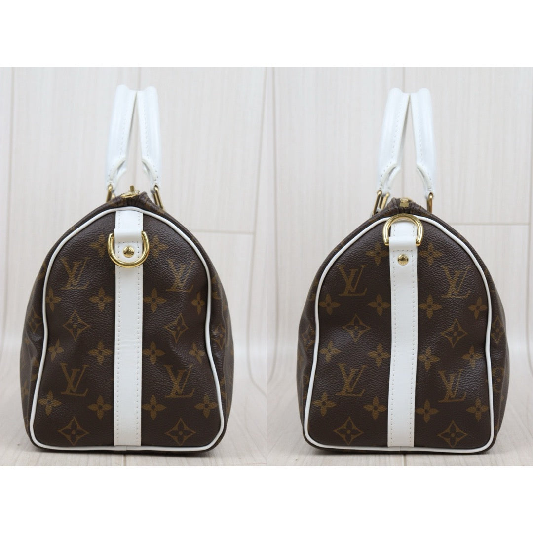 Very Good ( Rank A) ｜ LV Monogram Speedy Bandouliere  25 Hand Bag With Shoulder Strap Tennis Limited Edition｜P25082715