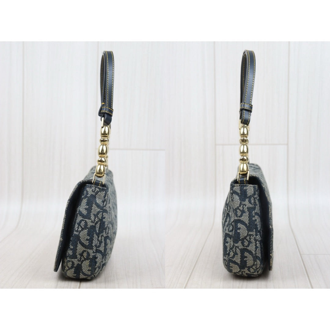 Good ( Rank AB)｜ Dior Trotter Half Moon Shoulder Bag ｜V25060512