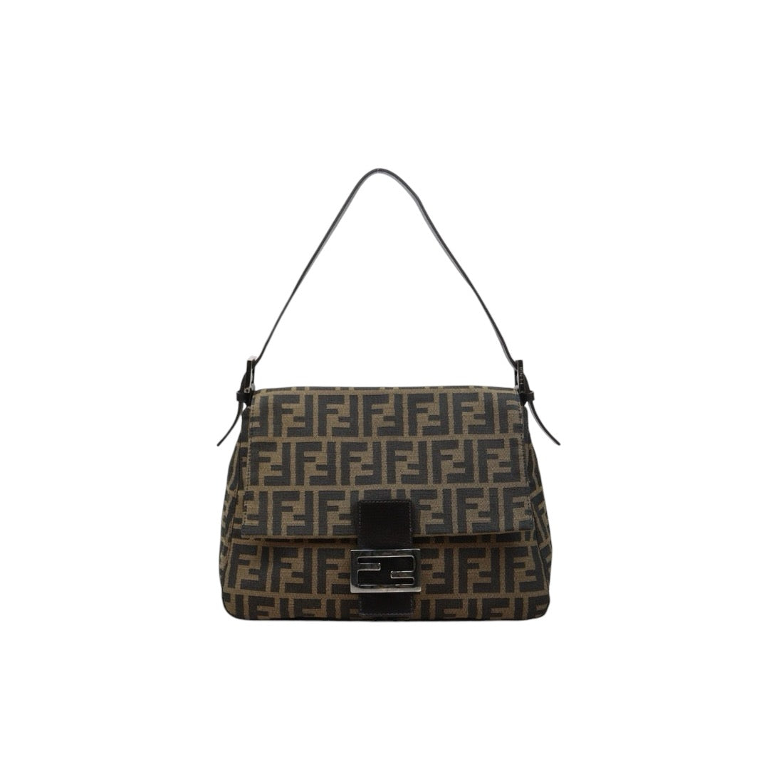 Good ( Rank AB)｜ FENDI Zucca Mamma Baguette Shoulder Bag ｜24112114