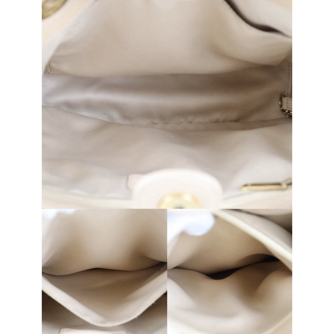 Include Entrupy Certificate of Authenticity｜Good ( Rank AB)｜ CHANEL Matrasse PST Chain Tote Bag Caviar Skin Beige  Made In 2011 Year｜S26090710