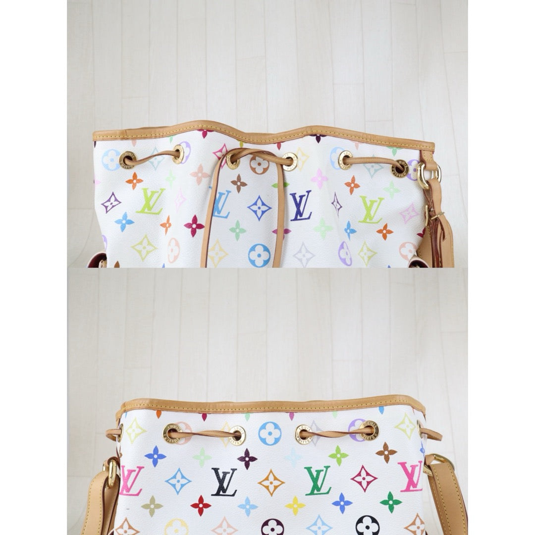 Include Entrupy Certificate of Authenticity｜Good ( Rank AB)｜Louis Vuitton Takashi Murakam Multi Monogram Petit Noe ShoulderBag｜S26073119