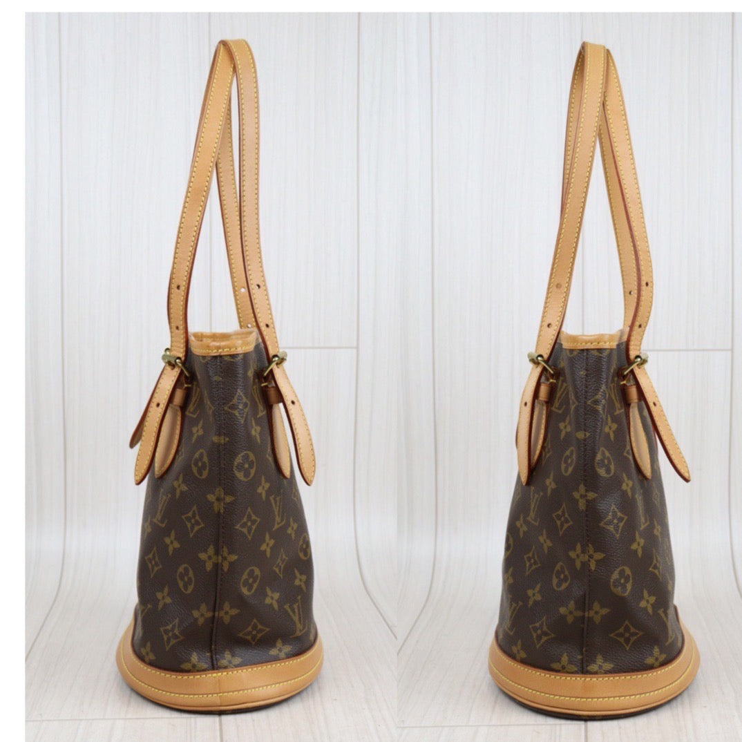 Rank A ｜ LV Monogram Petit Bucket PM Tote Bag ｜24010513