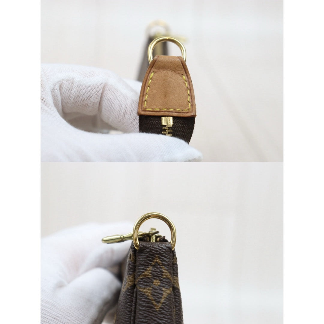 Good ( Rank AB)｜LV Monogram Pochette Accessoires MM｜25111316