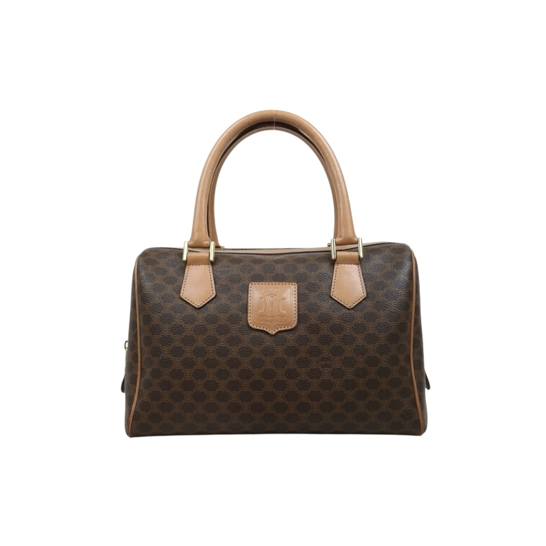 Include Entrupy Certificate of Authenticity｜Good ( Rank AB)｜CELINE Macadam Poston 25  Hand Bag ｜26011902