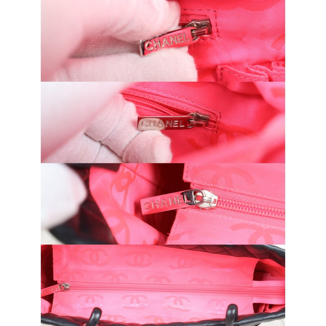 Very Good ( Rank A)｜ CHANEL Cambon Calf Leather So Black ToteBag Made In 2011Year｜P25082710