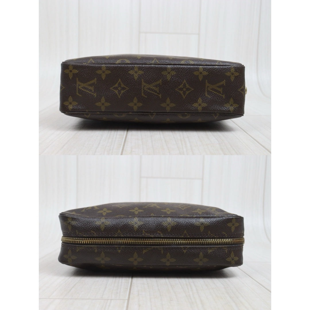 Include Entrupy Certificate of Authenticity｜Good ( Rank AB)｜ Louis Vuitton Truth Toilet 23 Monogram Makeup Pouch｜26072106