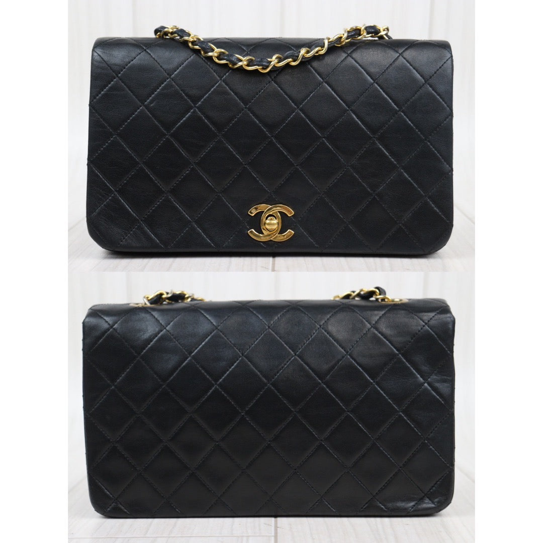 Rank AB｜ CHANEL Matrasse Lamb Skin Chain Bag Made in 1989-1991 Year｜24030731