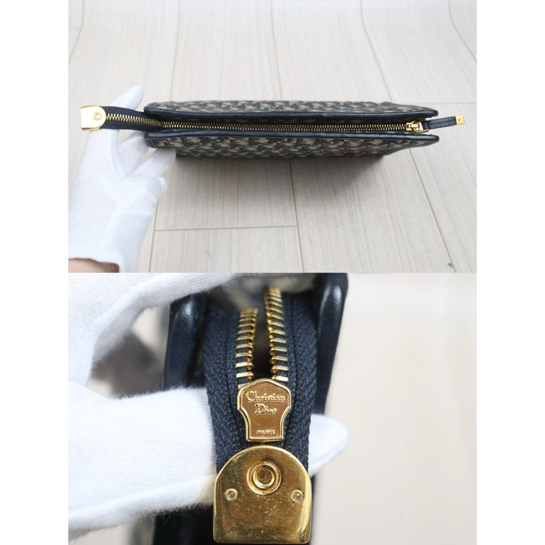 Include Entrupy Certificate of Authenticity｜Very Good ( Rank A)｜Dior Montaigne Oblique Pouch Handbag 26｜S26060612