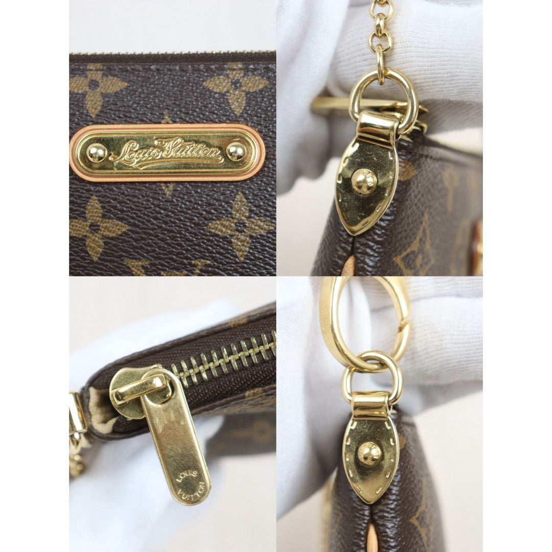 Include Entrupy Certificate of Authenticity｜Good ( Rank AB)｜ Louis Vuitton Monogram Milla MM Chain Bag｜26102304