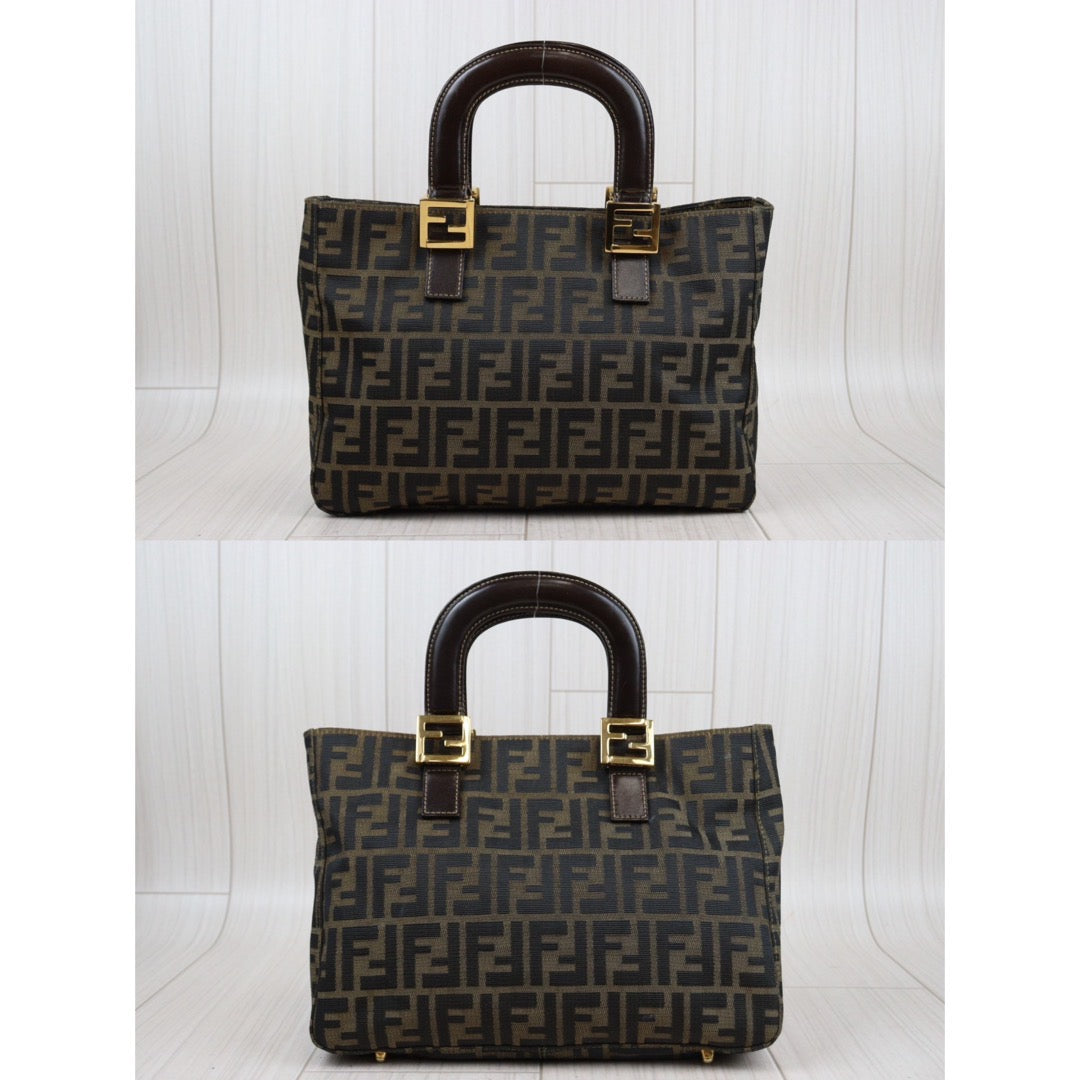 Rank A ｜ FENDI Zucca Mamma HandBag ｜24011220