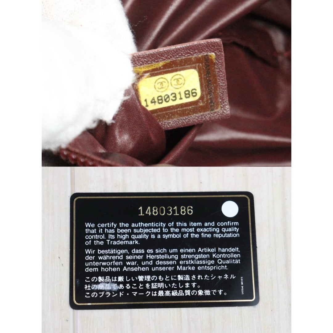 Good ( Rank AB)｜ CHANEL COCO On Down Tote Bag PM Black Made in 2010-2011Year ｜25082707