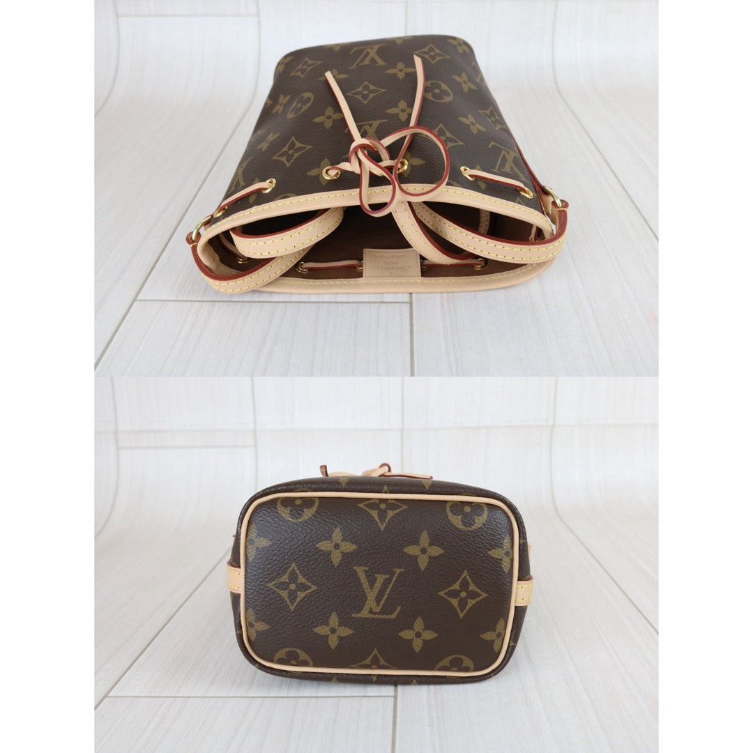 Include Entrupy Certificate of Authenticity｜Excellent（Rank SA）｜Louis Vuitton Monogram Nano Noe Shoulder Bag ｜X26071206