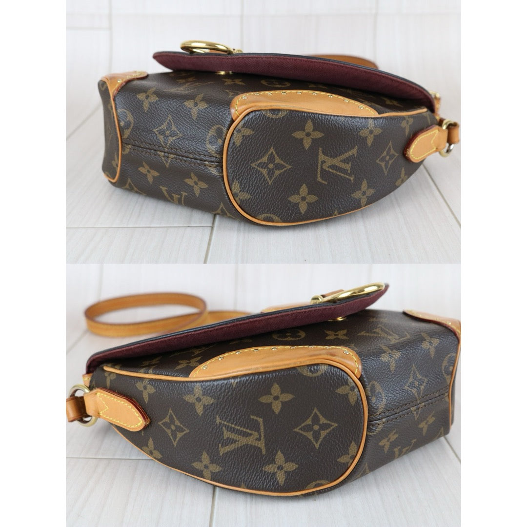 Good ( Rank AB)｜ LV Monogram Saint Cloud Rivet Shoulder Bag No Tassel｜X25062201