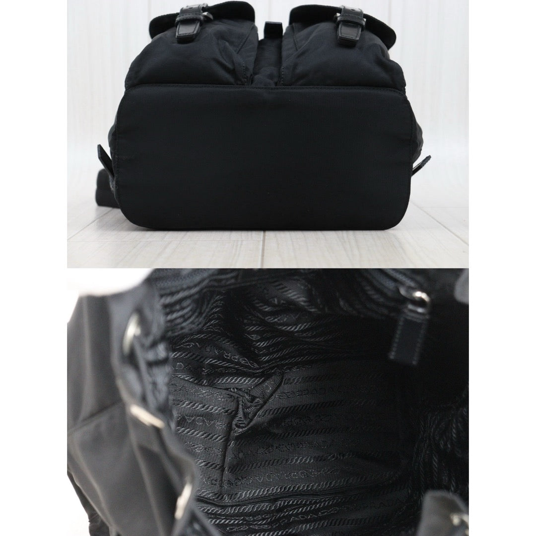 Good ( Rank AB)｜Prada Nylon Backpack Small  Black｜25071710