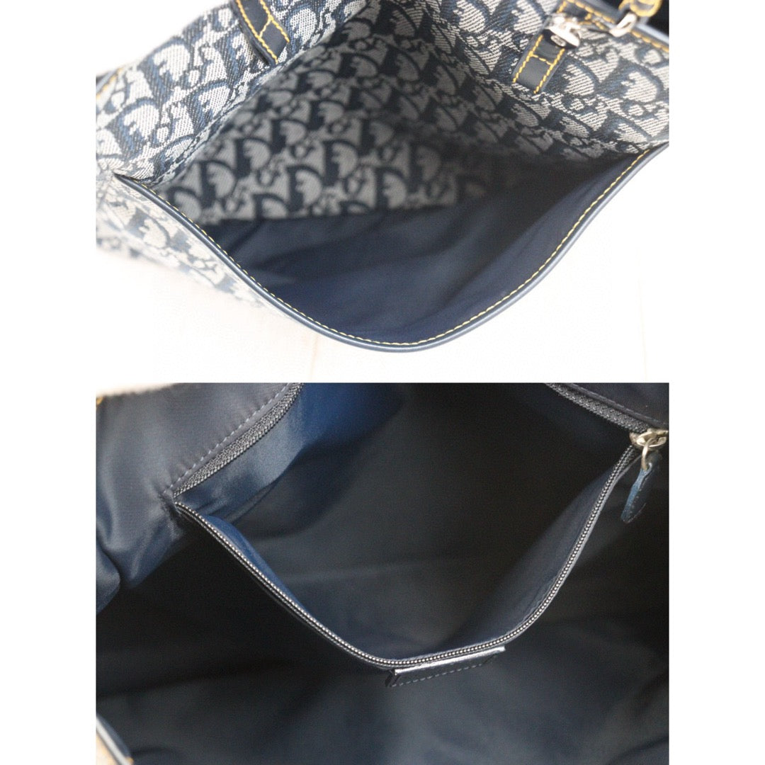 Very Good ( Rank A) ｜Dior Vintage Trotter Tote Bag｜V24102421