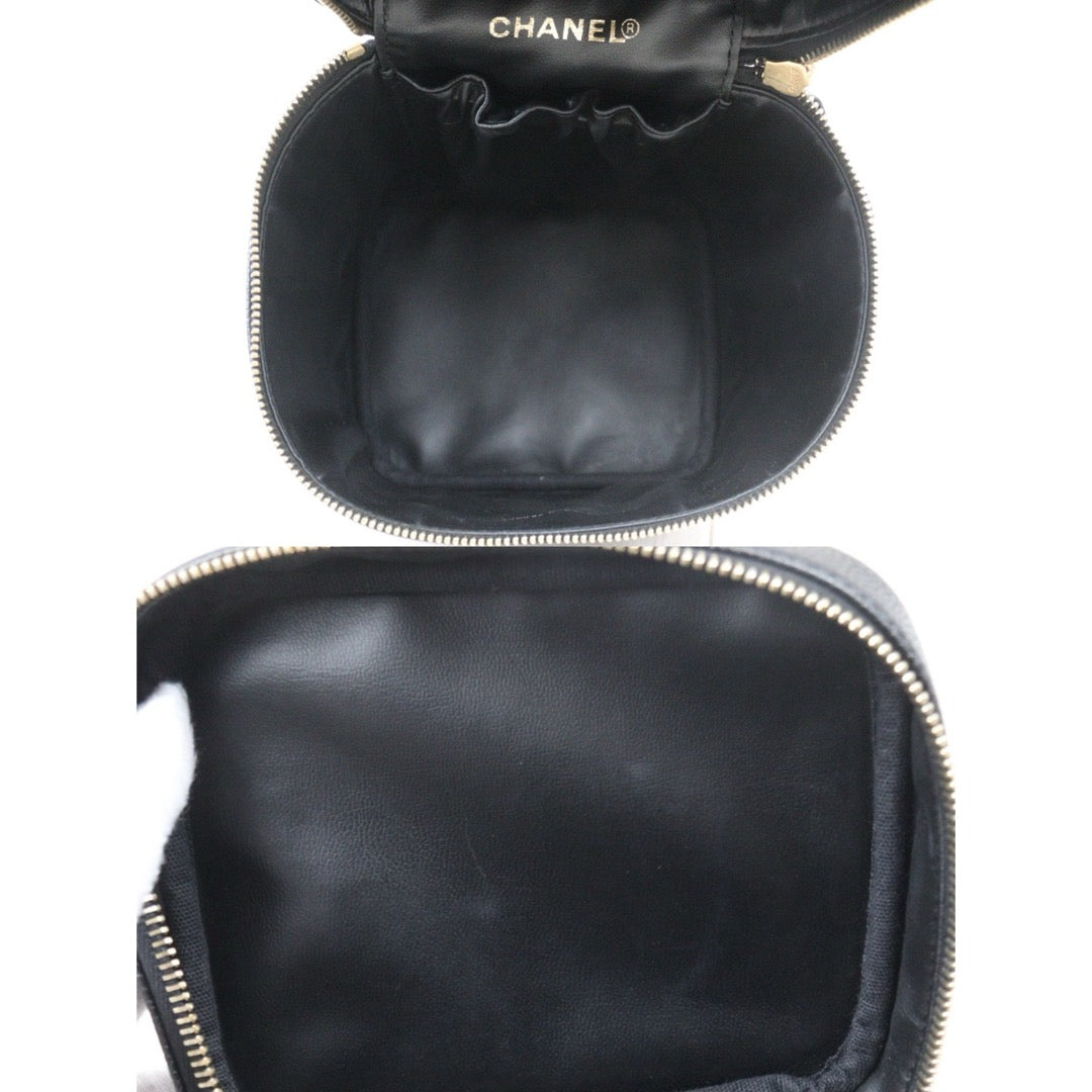 Excellent (Rank SA)｜ CHANEL Caviar Skin Vanity Handbag  Made In 2004～2005 Year ｜24091925