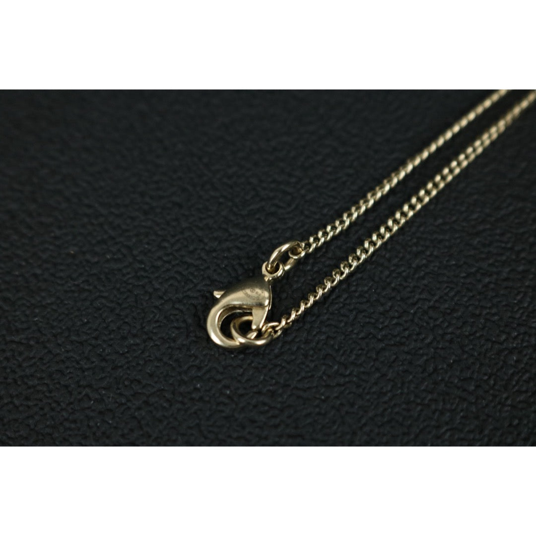 Include Authentic Detective Certificate of Authenticity｜Very Good ( Rank A) ｜ CHANEL B18V Coco Mark  Quilted Rhinestone Choker  Necklace｜S26062302