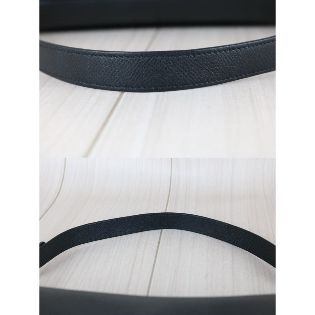 Very Good ( Rank A)｜Dior Trotter Saddle Shoulder Bag Medium Black Current Model｜S25090403