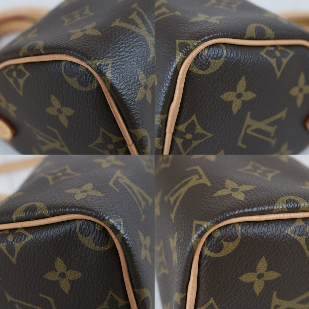 Include Entrupy Certificate of Authenticity｜Very Good ( Rank A)｜Louis Vuitton Monogram Nano Speedy  Shoulder Bag｜X26040818