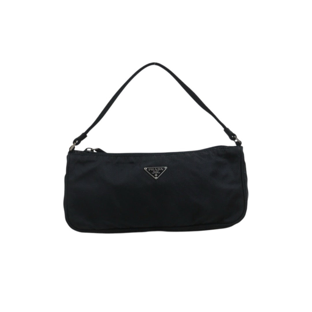 Include Entrupy Certificate of Authenticity｜Very Good ( Rank A)｜ PRADA Nylon Black Shoulder Bag ｜26082603