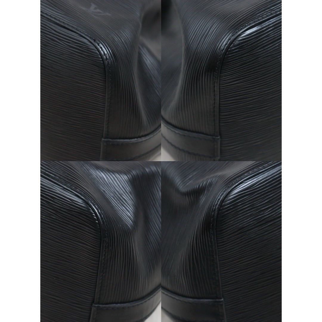 Include Entrupy Certificate of Authenticity｜Good ( Rank AB)｜Louis Vuitton Epi Slouchy Bucket Shoulder Bag Black｜26070316