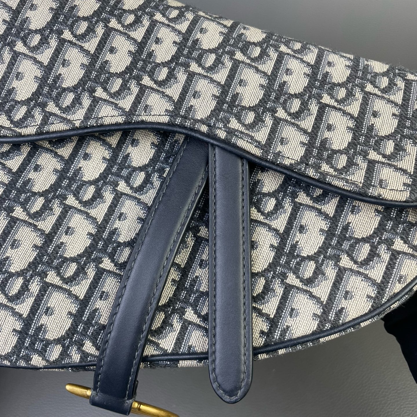 Very Good ( Rank A)｜Dior Trotter Saddle Shoulder Bag Medium