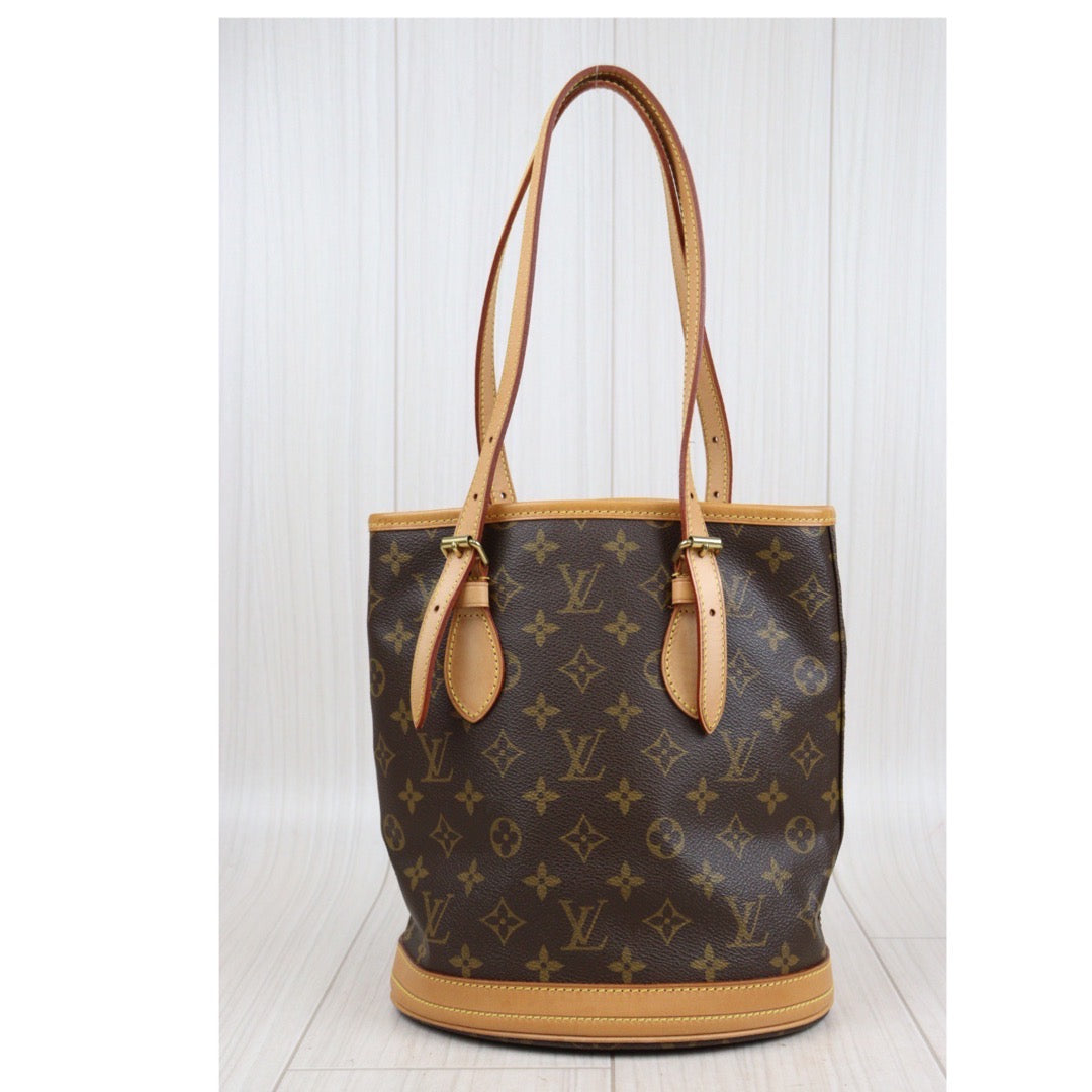 Rank A ｜ LV Monogram Petit Bucket PM Tote Bag ｜24010513