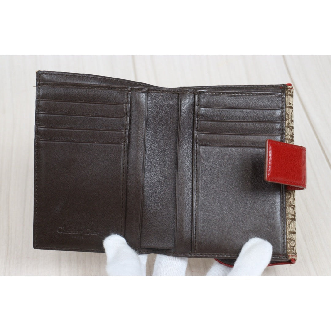 Include Entrupy Certificate of Authenticity｜Very Good ( Rank A)｜Dior Trotter Rasta Saddle Wallet ｜26101407