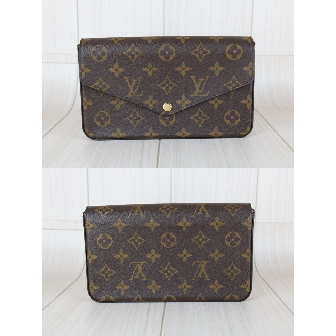 Excellent（Rank SA） ｜LV Monogram Pochette Felicie Shoulder Bag IC Chip Model｜S25090504