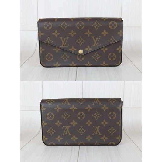 Include Entrupy Certificate of Authenticity｜Excellent（Rank SA） ｜Louis Vuitton Monogram Pochette Felicie Shoulder Bag IC Chip Model｜S25090504