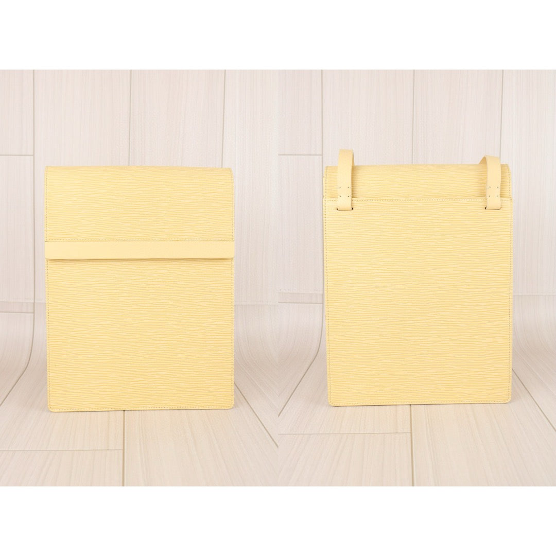 Very Good ( Rank A)｜LV Epi  Ramatuelle Vanilla Shoulder Bag Yellow｜X25032002