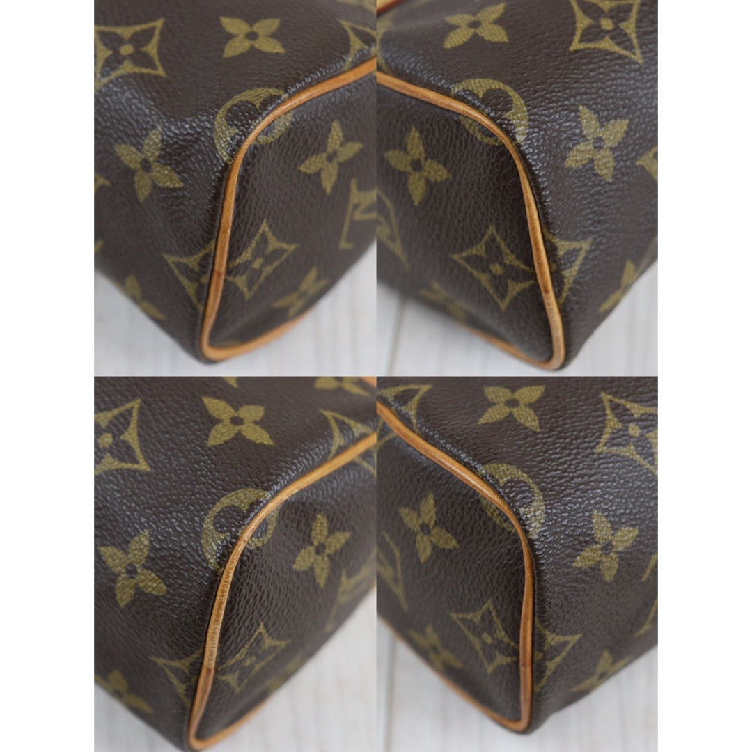 Rank AB ｜ LV Monogram Mini Speedy Handbag With Shoulder Strap｜24012902