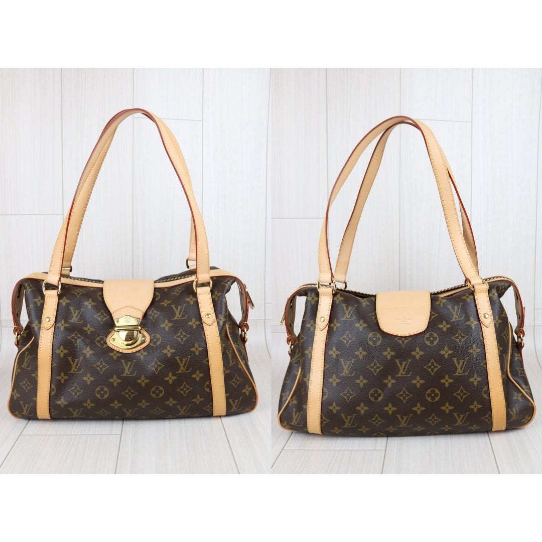 Include Entrupy Certificate of Authenticity｜Very Good ( Rank A)｜Full Set Louis Vuitton Monogram Stresa PM Shoulder Bag ｜X26041604