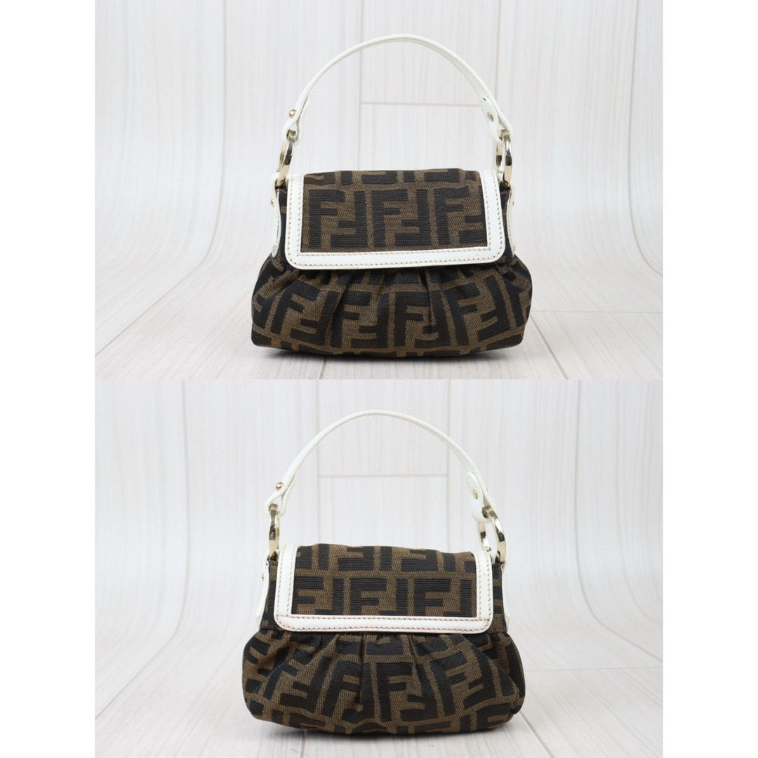 Very Good ( Rank A)｜ FENDI Mini Zucca Mamma Hand Bag ｜24080502