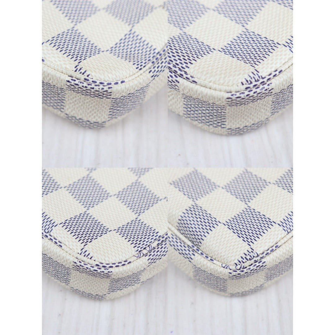 Rank AB ｜ LV Mini Pochette Accessoir White｜24011621