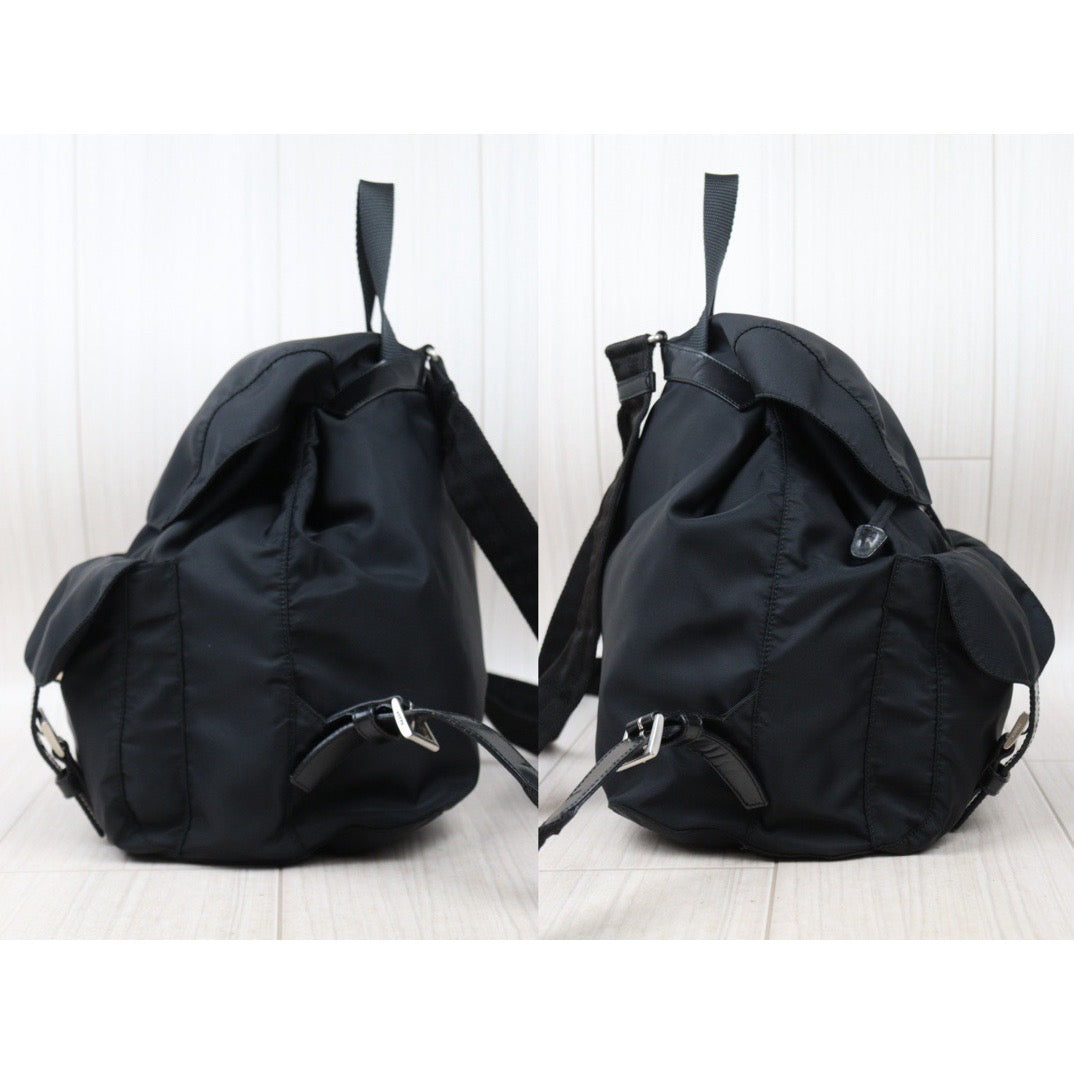 Rank A｜Prada Nylon Backpack Medium Black｜24061113