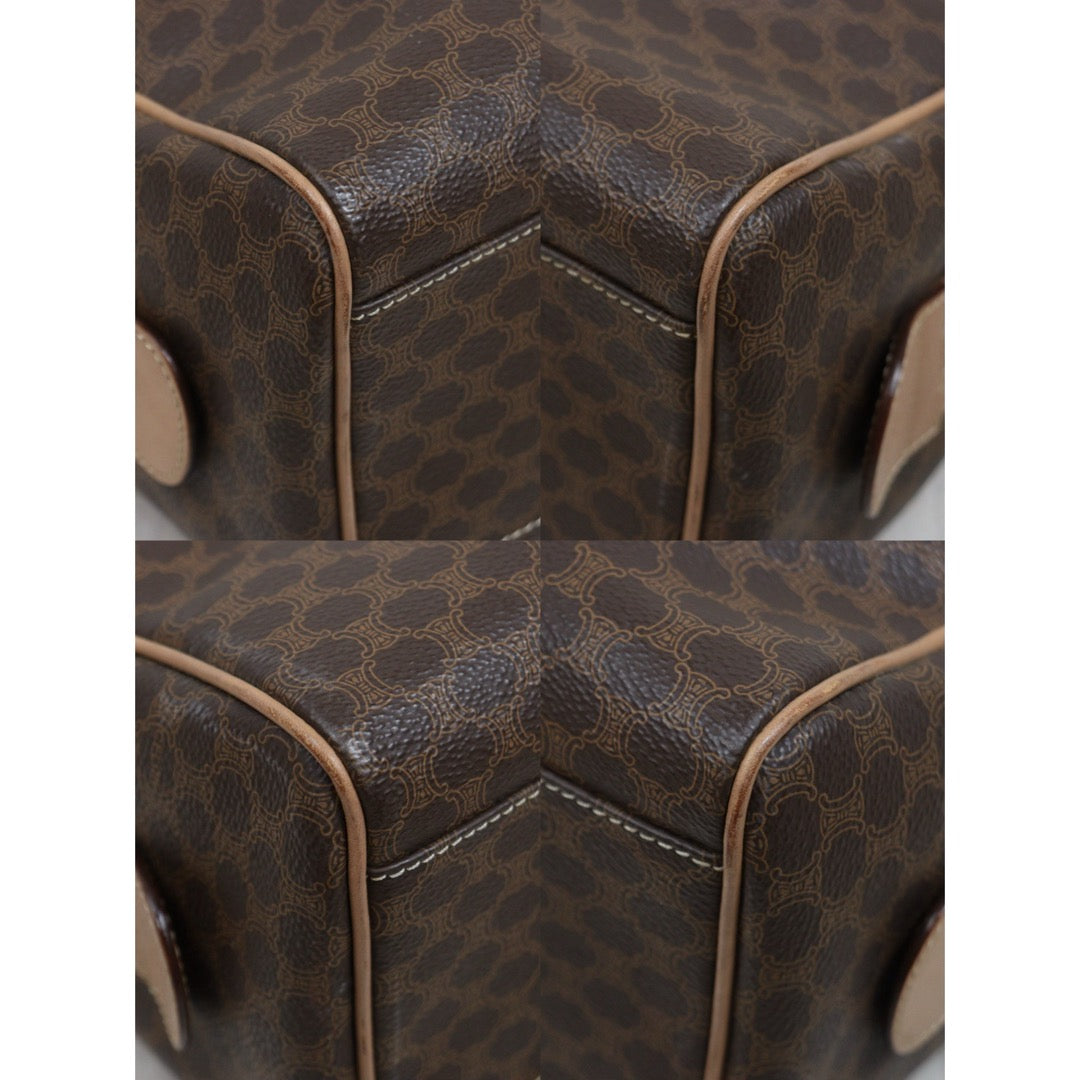 Include Entrupy Certificate of Authenticity｜Good ( Rank AB)｜CELINE Macadam Poston 25  Hand Bag ｜26031904