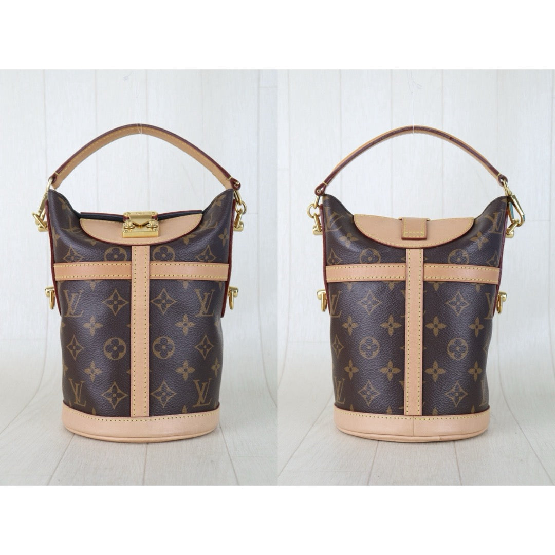 Include Entrupy Certificate of Authenticity｜Good ( Rank AB) ｜Louis Vuitton Monogram Duffle Handbag Shoulder Bag ｜S26060128