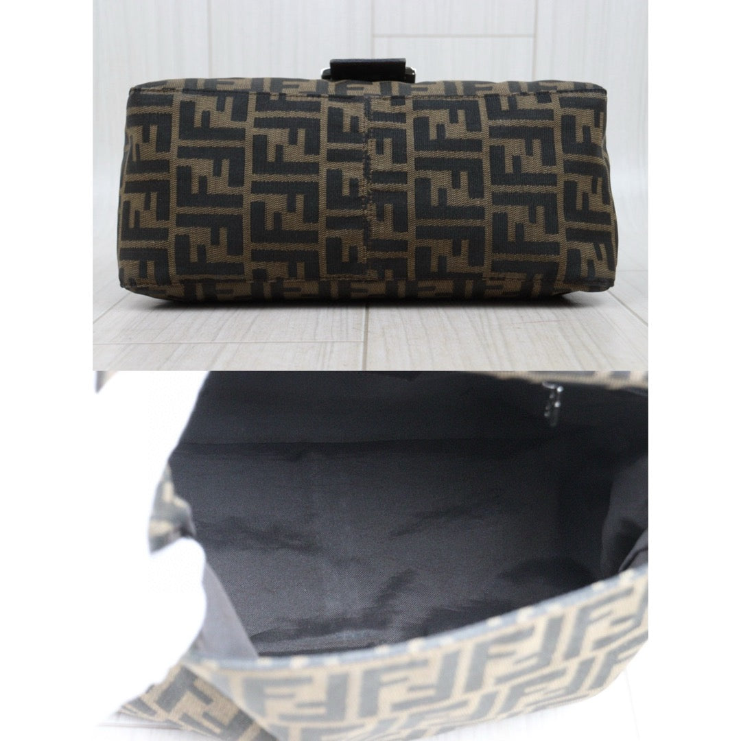 Good ( Rank AB)｜ FENDI Zucca Mamma Baguette Shoulder Bag ｜25041413