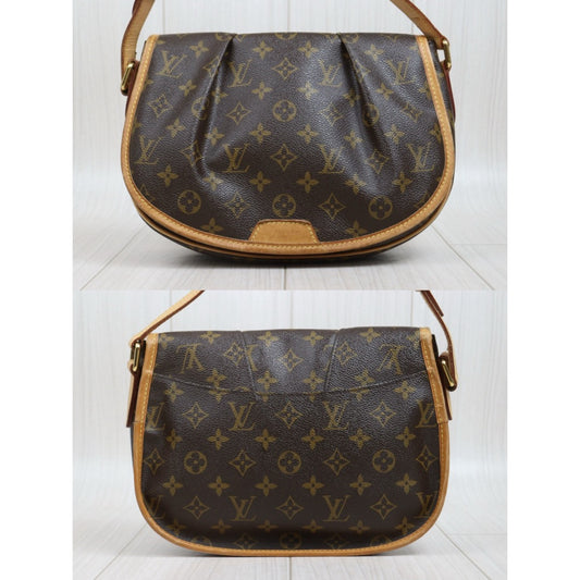 Include Entrupy Certificate of Authenticity｜Good ( Rank AB)｜Louis Vuitton Monogram Menilmoutant ShoulderBag PM｜26020601
